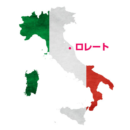 75275562 – italy map national flag icon
